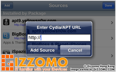 Cydia 有用的 Sources/ APT (請自行選擇是否加入)