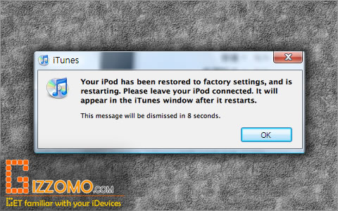 iPod Touch 回復完成及回復備份資料